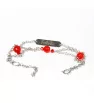 Red chain bracelet Foxette