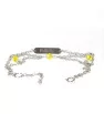 Yellow chain bracelet Foxette