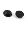 Black agate Cabochons 10mm - 1Ks