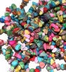 Mix of Gemstones chips 3-9mm - 85cm