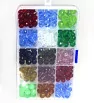 Mix of glass beads - 370g