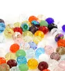Mixed Rondelle Crystal Beads 8mm - 100ks