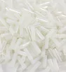 Glass Seed Beads white - 2x6mm - 50g