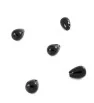 Přírodní Černý Obsidian Přívěsek 12x8,5mm - 1Ks