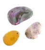 Natural Gemstones Pendants 40-57mm - 3Pcs