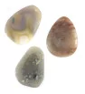Natural Gemstones Pendants 45-48mm - 3Pcs