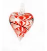 Red lampwork Beads 48x31mm 1Pc