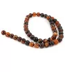 Natural Miracle Agate Beads 8mm - 49Ks