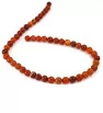 Natural Fire Agate Beads 8mm - 48Ks