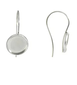 Stainless Steel 316 Earwires 12mm - 1Pc
