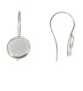 Stainless Steel 316 Earwires 12mm - 1Pc