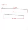 Stainless Steel ball chain Connector 1,2mm - 1Pc