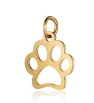 Stainless Steel Charm Gold 13mm