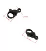 Stainless Steel Clasp Black Ionic - 1Pc+P