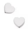 Stainless Steel Heart Bead 14mm - 1Pc+P