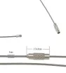 Steel wire 65x1mm with clasp Bracelet