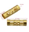 Stainless Steel tube beads 12x4mm Gold - 1Pc