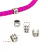 Stainless Steel beads 4-6mm - 1Pc+P