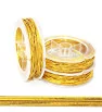 Gold and Silver Elastic Thread 1mm - 15-150m