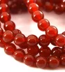 Red agate Beads 4-8mm +-95Ks