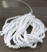 White natural Porcelain Beads 4-6mm - Strand