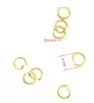 Stainless Steel Ring Gold - 100Pcs+