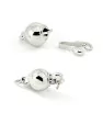 Stainless Stainless 8mm Ball Clasp - 1Pc