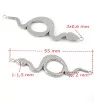 Stainless Steel connector Snake 55mm 1Pc+P