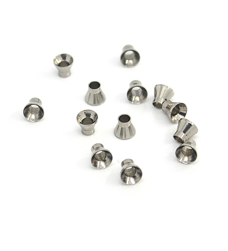 10pc x 6mm Tarnish Resistant Silver Plated Bead Caps