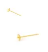 Stainless Steel Earring stud 12x4mm - 1Pc+