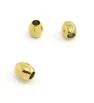 Stainless Steel bead 7mm Gold plated - 1Pc