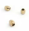 Stainless Steel bead 7mm Rose Gold plated - 1Pc
