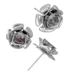 Stainless Steel Flower Ear Studs 13mm 1PC