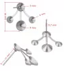 Stainless Steel Ear Studs 16mm 1PC+P