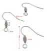 tainless Steel Hook Earwire 316L - 1Pc+P