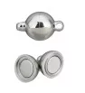 Stainless Steel 6mm Magnetic Clasps - 1Pc