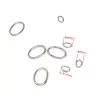 Stainless Steel Oval Rings 304 6-13mm - 1Pc+P
