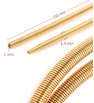 Stainless Steel 304 gold plated French Wire - 150mm