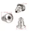 Stainless Steel Earring Post 5mm - 1Pc+P