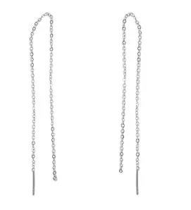 Stainless Steel Chain Earrings +-16cm - 1Pc