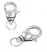 Polished stainless steel Clasps 25mm - 1Pc