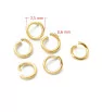 Stainless Steel 304 Ring Gold - 1Pcs