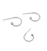 Stainless Steel Hook Earrings 12mm - 1Pc