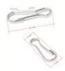 Stainless Steel Key Clasp 20-25mm - 1Pc+P