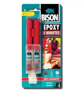 BISON Epoxy 5 Minutes Glue 24g