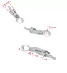 Stainless Steel Lever Back component - 1Pc+P