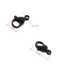 Stainless Steel Clasp Black Ionic - 1Pc+P