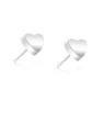 Stainless Steel 316L Heart Earrings