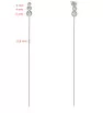 Stainless Steel Chain Earrings - 1PC