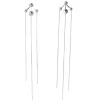 Stainless Steel Earrings with 3 chains - 1PC